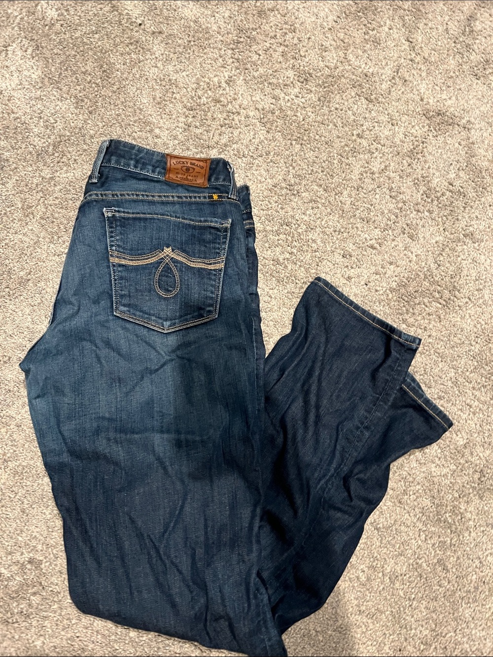Lucky Brand Dark Indigo Bootcut Jeans